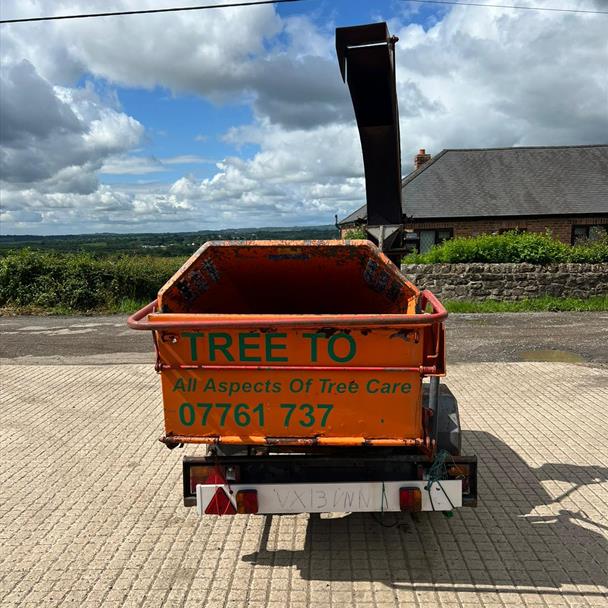 2004 Kwikchip Ecoline 222M Single Axle Wood Chipper