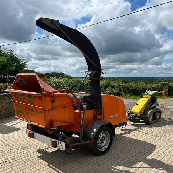 2004 Kwikchip Ecoline 222M Single Axle Wood Chipper