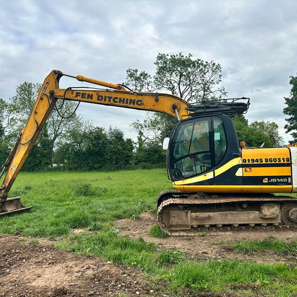 2007 JCB JS145LC Long Reach Excavator