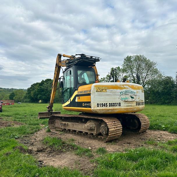 2007 JCB JS145LC Long Reach Excavator