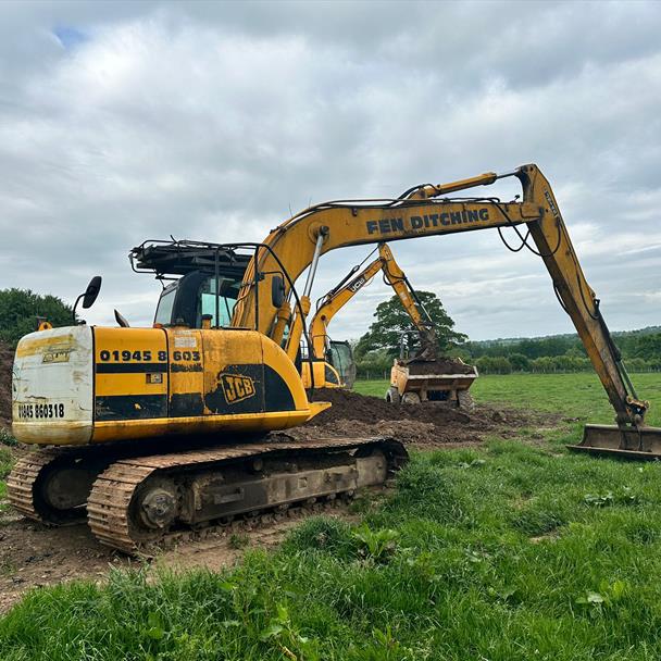 2007 JCB JS145LC Long Reach Excavator