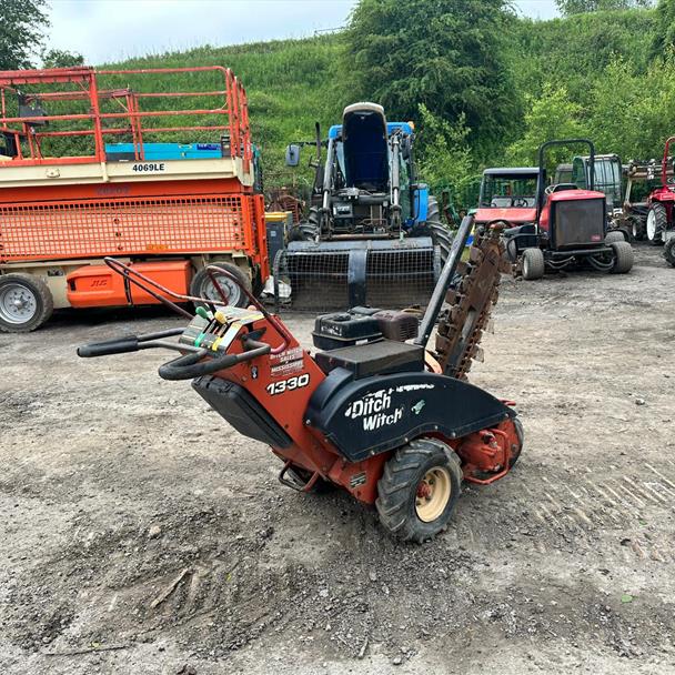 2007 Ditchwitch 1330 Wheeled Pedestrian Trencher