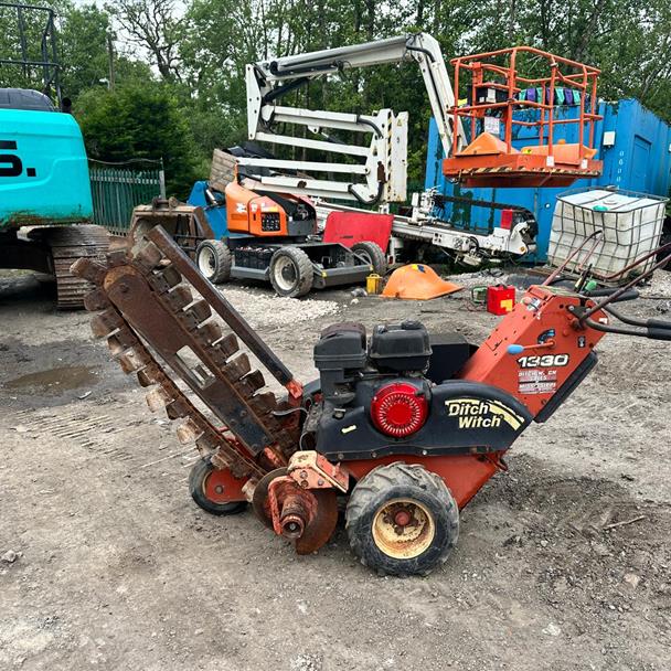2007 Ditchwitch 1330 Wheeled Pedestrian Trencher