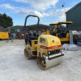 2007 Dynapac CC1000 1000MM Twin Drum Vibrating Roller