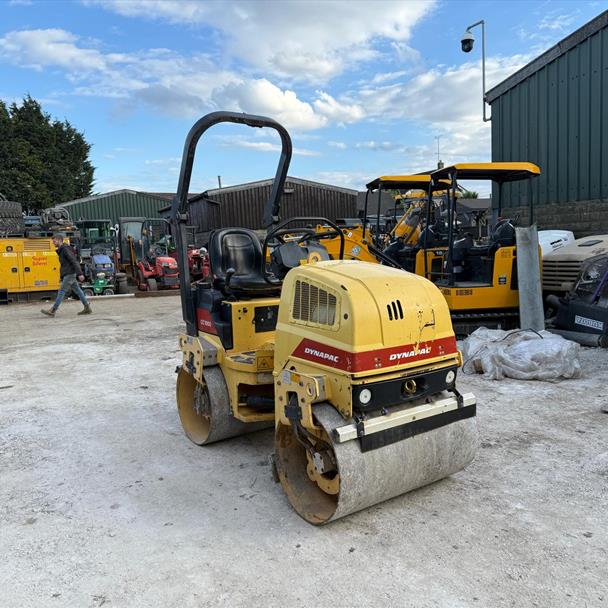 2007 Dynapac CC1000 1000MM Twin Drum Vibrating Roller