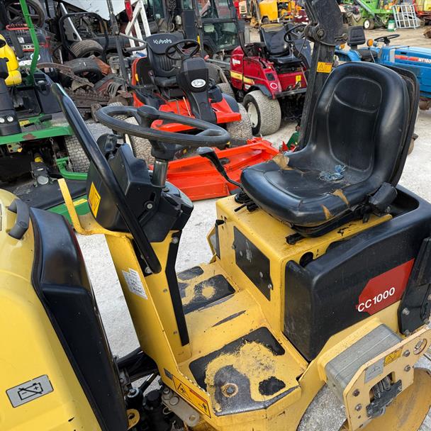 2007 Dynapac CC1000 1000MM Twin Drum Vibrating Roller