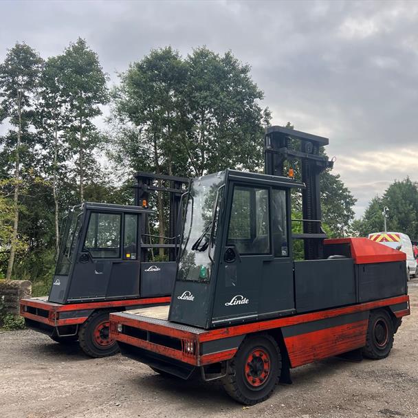 2008 Linde S40 4 Ton Side Loader Forklift