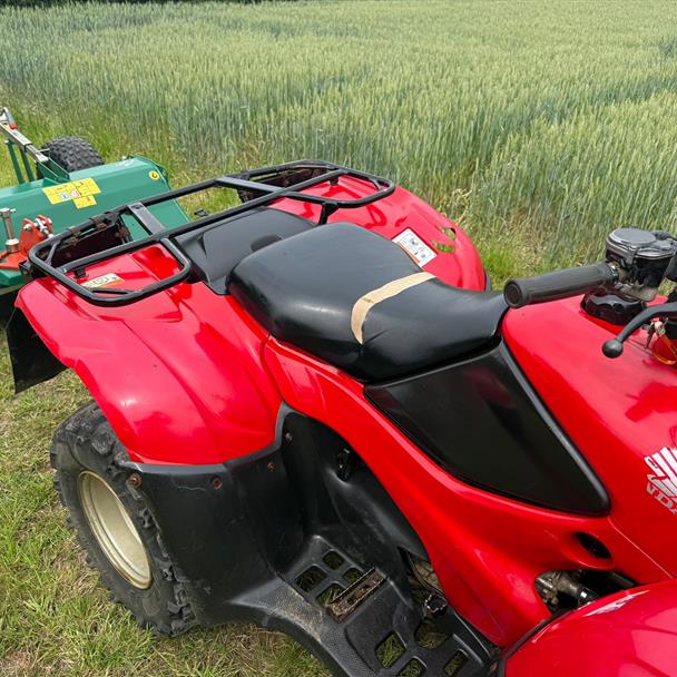 2009 Honda TRX420 4WD Farm Quad Bike