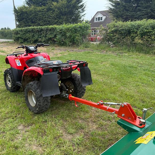 2009 Honda TRX420 4WD Farm Quad Bike