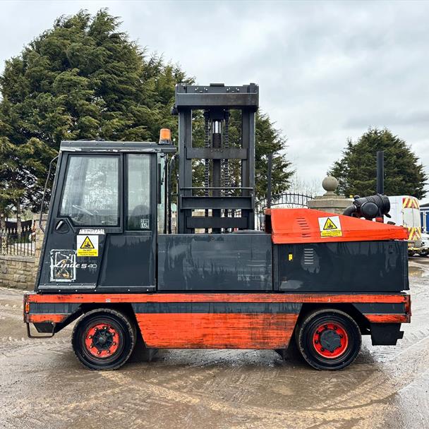 2010 Linde S40 4 Ton Side Loader Forklift