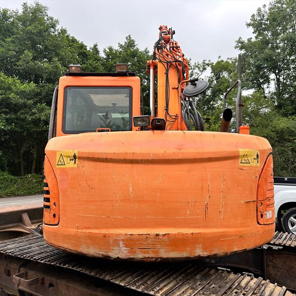 2011 Doosan DX140LCR Excavator With Blade