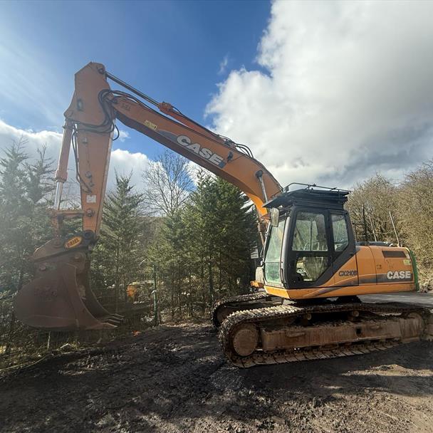 2011 Case CX210B 21 Ton Excavator Tracked Machine