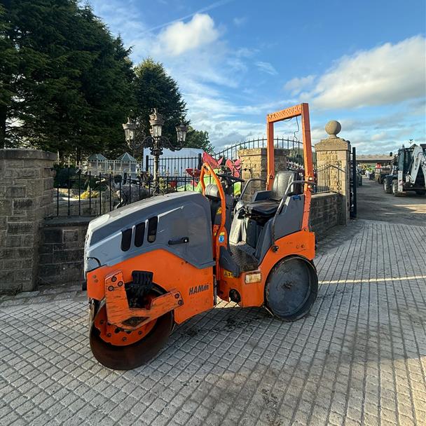 2011 Hamm HD8VV 800MM Twin Drum Vibrating Roller