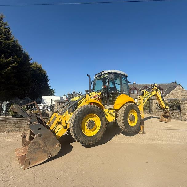 2011 New Holland B115B Command Control Powershift Wheeled Front Loader Backhoe