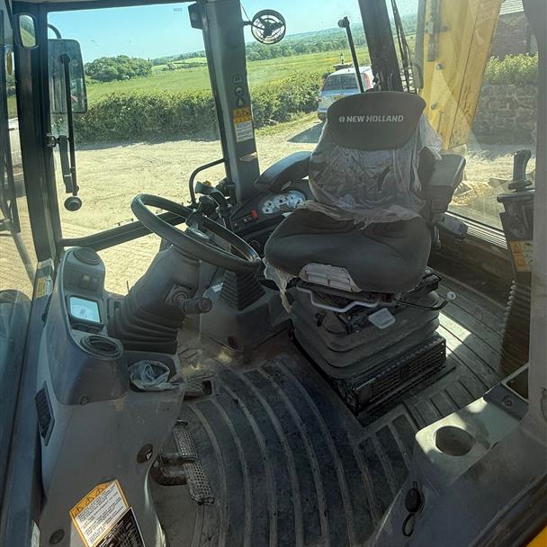 2011 New Holland B115B Command Control Powershift Wheeled Front Loader Backhoe