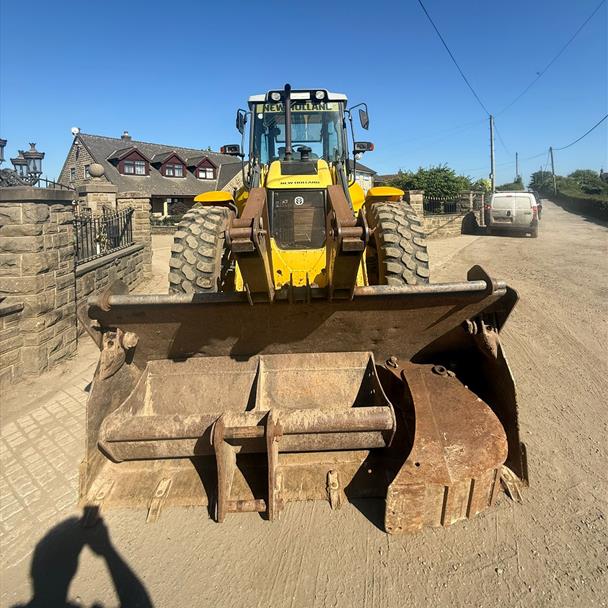 2011 New Holland B115B Command Control Powershift Wheeled Front Loader Backhoe