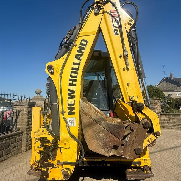 2011 New Holland B115B Command Control Powershift Wheeled Front Loader Backhoe
