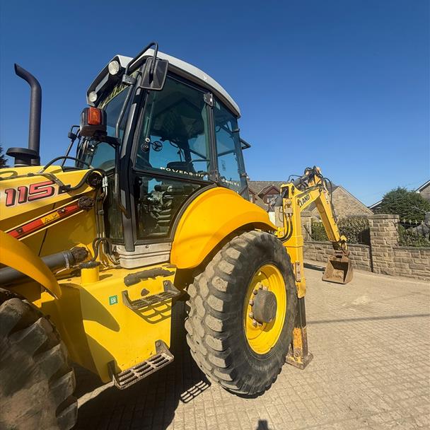 2011 New Holland B115B Command Control Powershift Wheeled Front Loader Backhoe