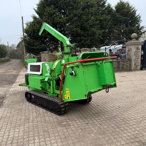 2011 Grreenmech Safe Track STC19-28MT50 MK2 11" Slope/Bank Tracked Wood Chipper