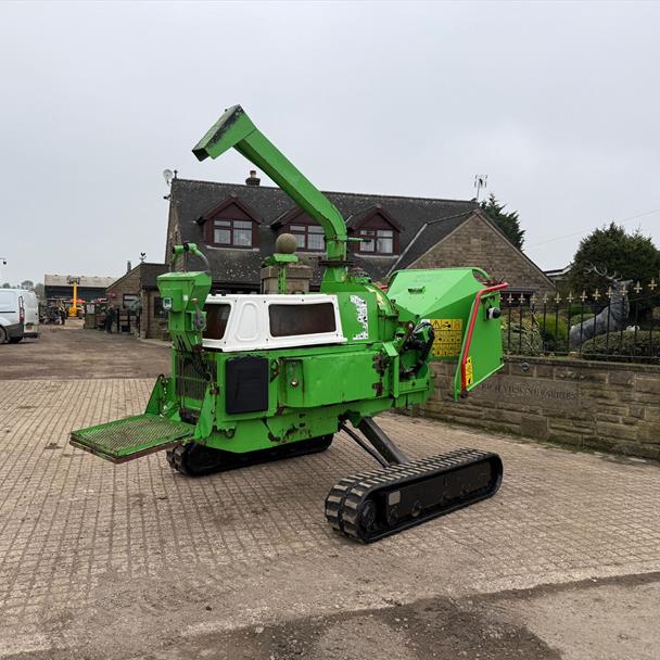 2011 Grreenmech Safe Track STC19-28MT50 MK2 11" Slope/Bank Tracked Wood Chipper