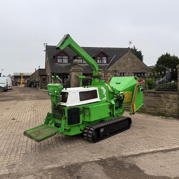2011 Grreenmech Safe Track STC19-28MT50 MK2 11" Slope/Bank Tracked Wood Chipper