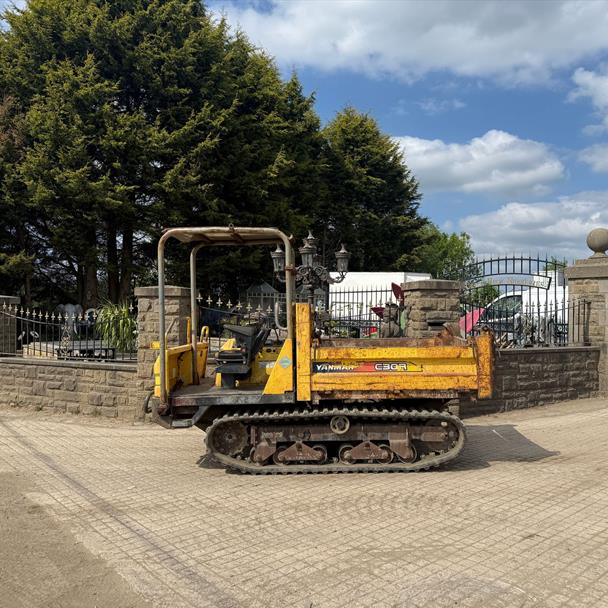 2012 Yanmar C30R-2B 3 Ton Diesel Tracked Crawler Carrier Dumper