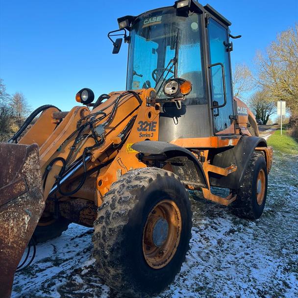 2013 Case 321E Series 3 Wheeled Loading Shovel With High Tip Bucket