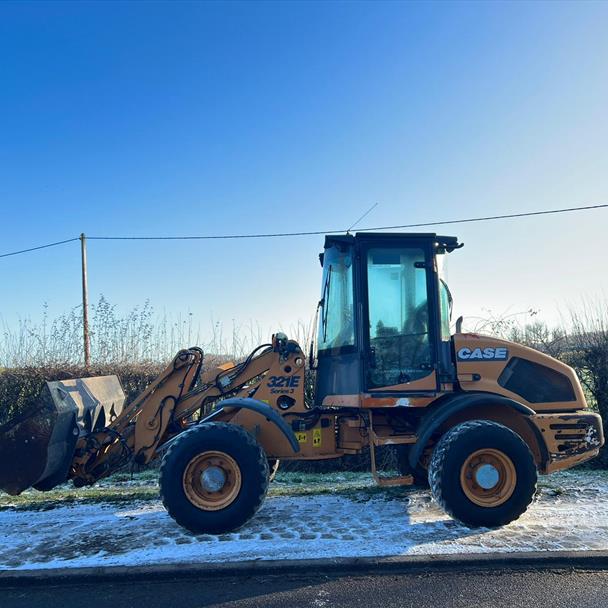 2013 Case 321E Series 3 Wheeled Loading Shovel With High Tip Bucket