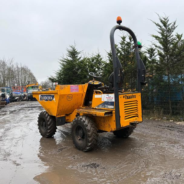 2013 Thwaites 3 Ton Straight Skip Dumper