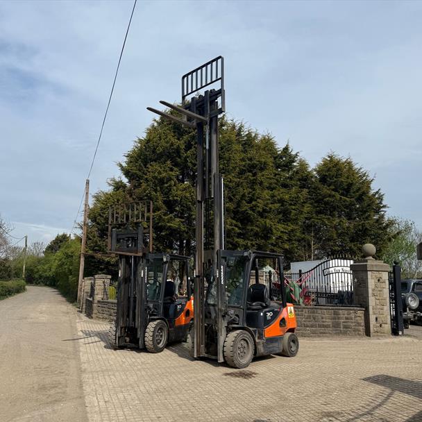 2014 Doosan D30C-5 3 Ton Diesel Forklift