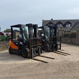 2014 Doosan D30C-5 3 Ton Diesel Forklift