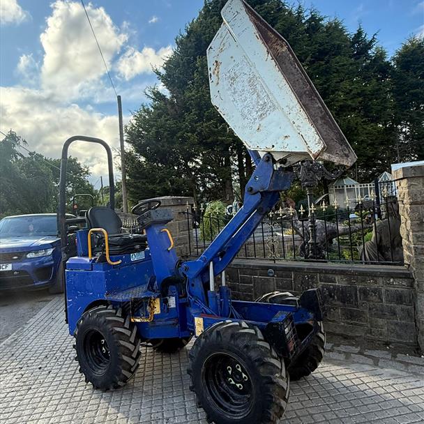 2014 Terex TA1EH 1 Ton High Tip Dumper