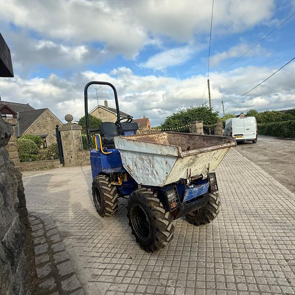 2014 Terex TA1EH 1 Ton High Tip Dumper