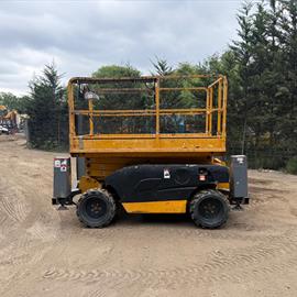 2014 Haulotte Compact 10DX 4WD Diesel Scissor Lift