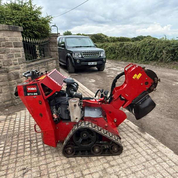 2015 Toro STX-26 Tracked Stump Grinder
