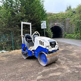 2015 Hamm HD8VV Twin Drum Vibrating Roller