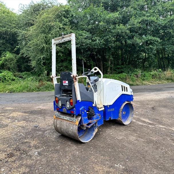 2015 Hamm HD8VV Twin Drum Vibrating Roller