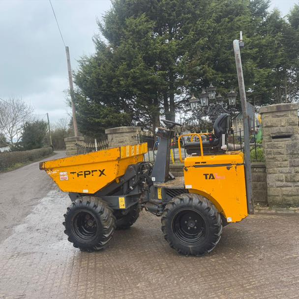 2015 Terex TA1EH 1 Ton High Tip Dumper