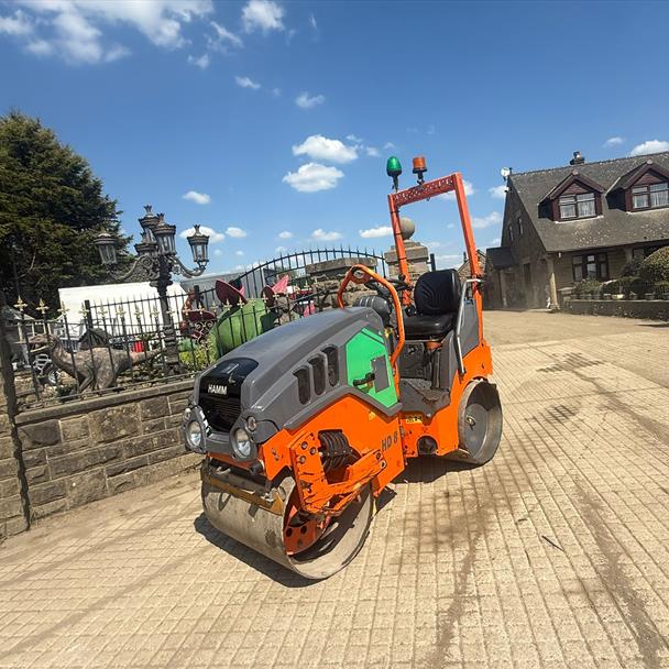 2016 Hamm HD8VV 800MM Diesel Twin Drum Vibrating Roller