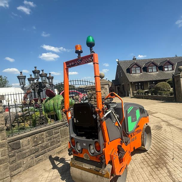 2016 Hamm HD8VV 800MM Diesel Twin Drum Vibrating Roller