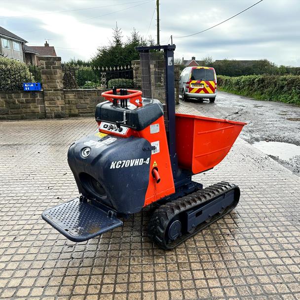 2017 Kubota KC70VHD-4 Diesel High Tip Tracked Dumper