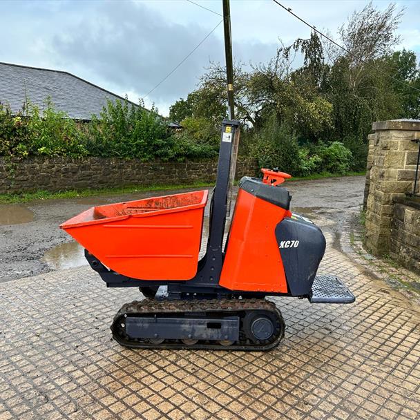 2017 Kubota KC70VHD-4 Diesel High Tip Tracked Dumper