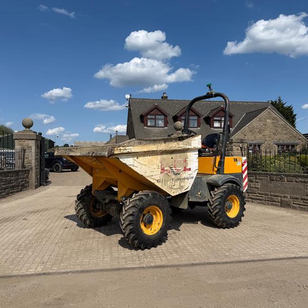 2017 Terex TA3H Hydrostatic 3 Ton Straight Skip Dumper