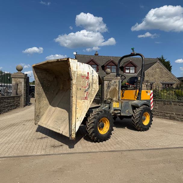 2017 Terex TA3H Hydrostatic 3 Ton Straight Skip Dumper