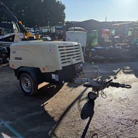 2018 Doosan 7/31E+ Single Axle Towbehind Diesel Compressor