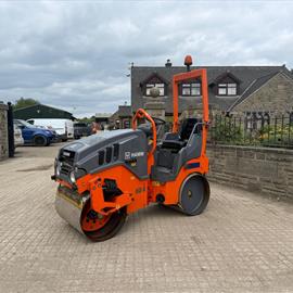 2018 Hamm HD8VV 800 Diesel Twin Drum Vibrating Roller