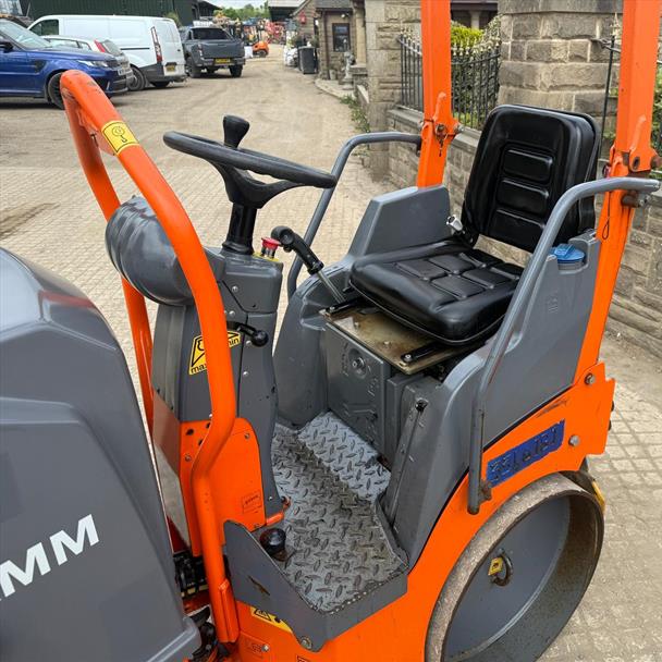 2018 Hamm HD8VV 800 Diesel Twin Drum Vibrating Roller