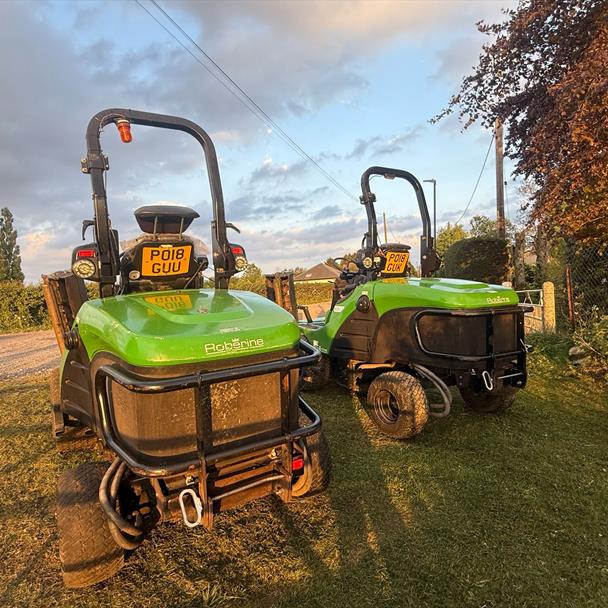 2018 John Deere Roberine F3 4WD 3 Gang Ride On Flail Mower