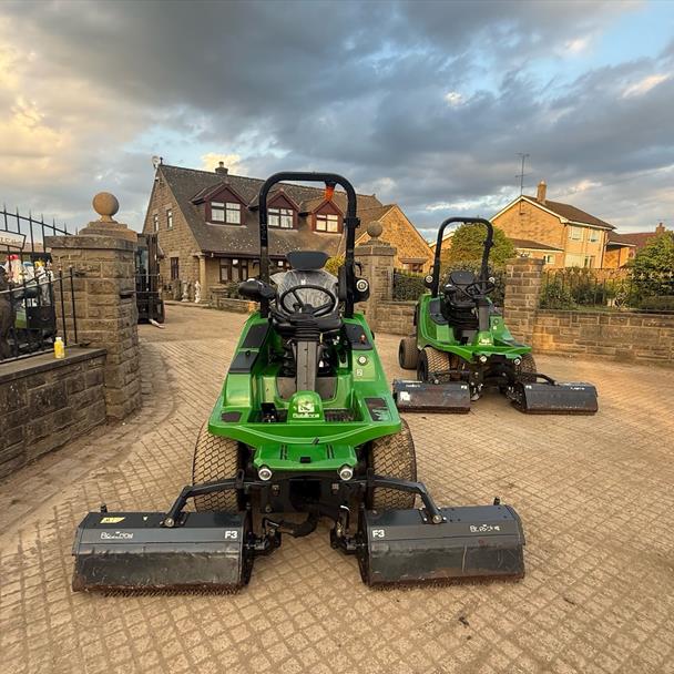 2018 John Deere Roberine F3 4WD 3 Gang Ride On Flail Mower