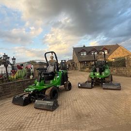 2018 John Deere Roberine F3 4WD 3 Gang Ride On Flail Mower